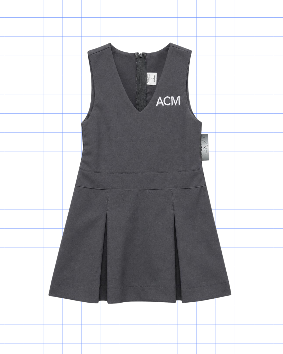 JUMPER CHARCOAL GRAY CON LOGO PRIMERO A QUINTO GRADO
