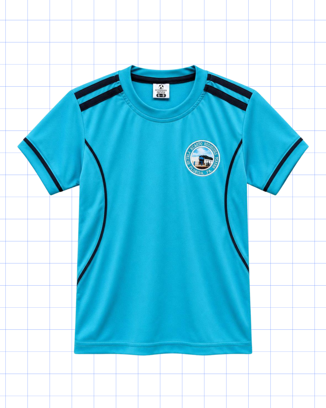 KINDER: CAMISA TURQUESA