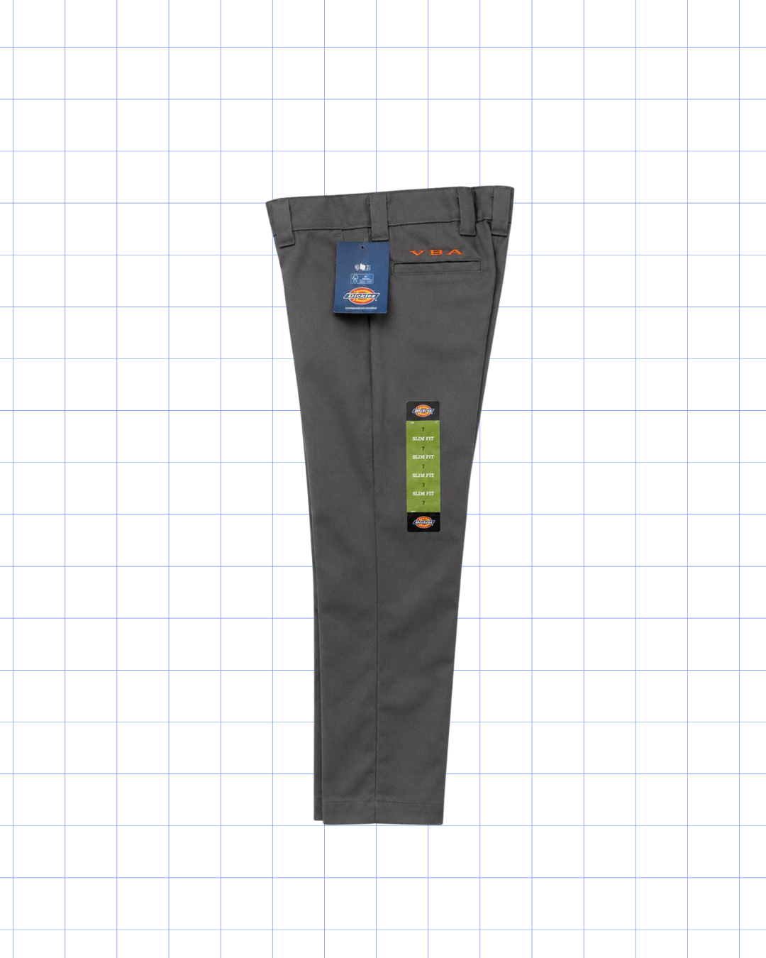 PRIMERO A DUODÉCIMO GRADO: DICKIES CHARCOAL GRAY SKINNY FIT