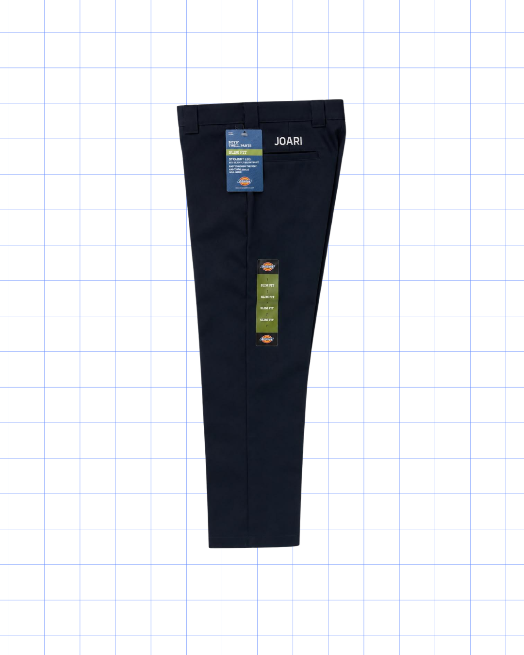 DICKIES NAVY BLUE SLIM FIT: KINDER A DUODECIMO GRADO
