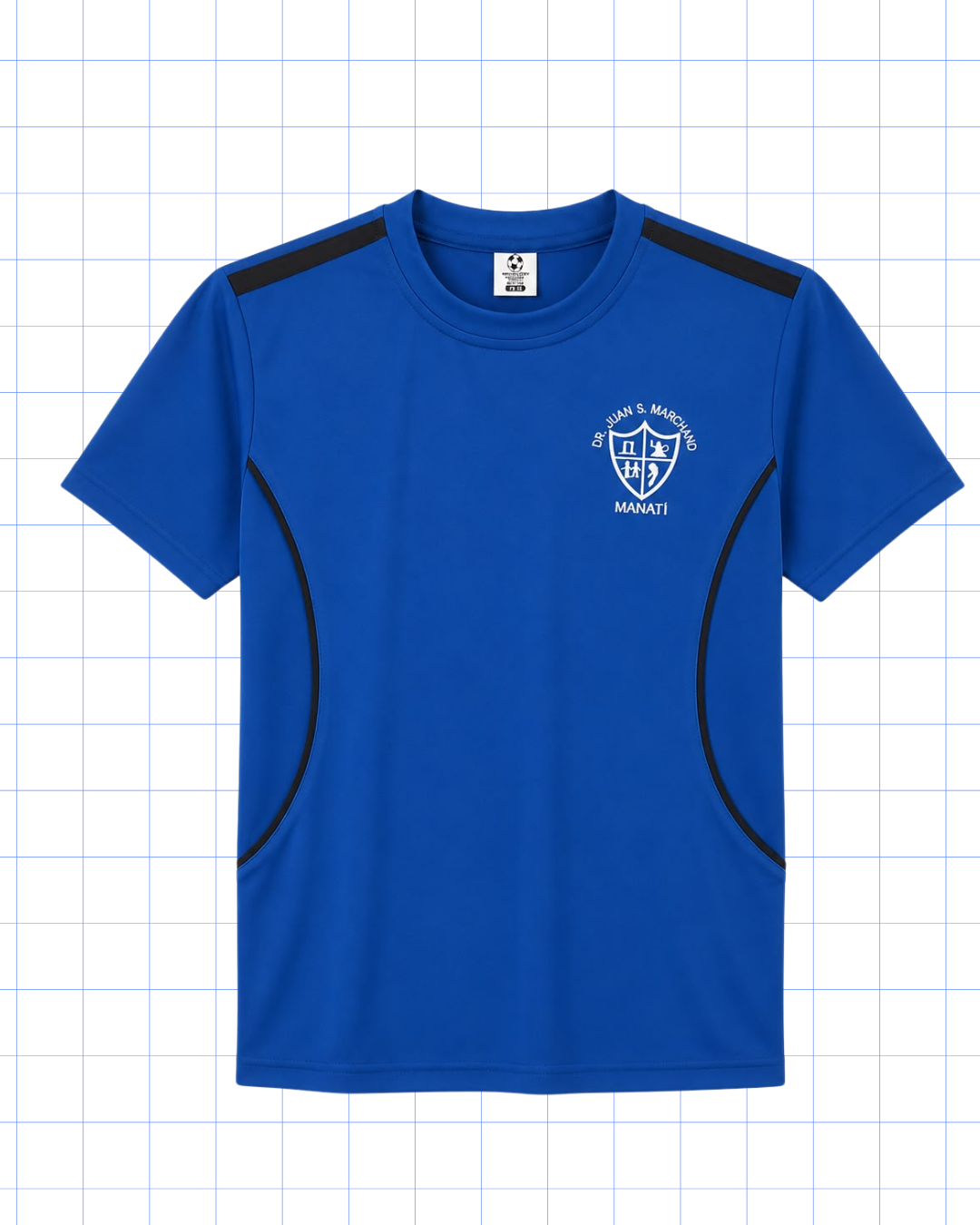6to - 8vo: CAMISA AZUL ROYAL