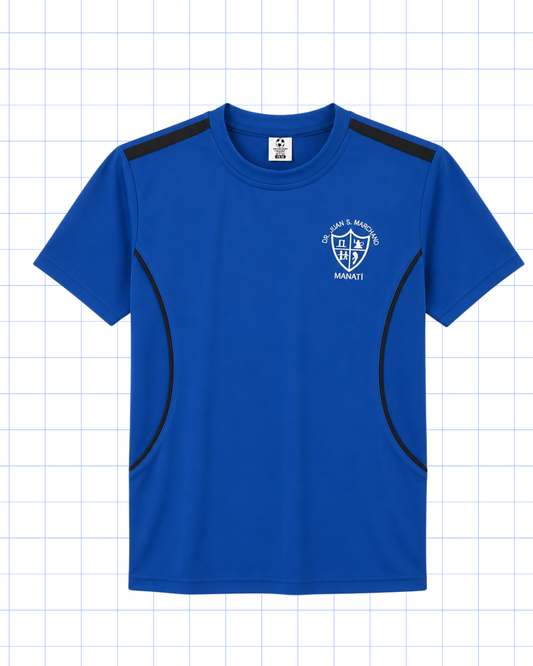 6to - 8vo: CAMISA AZUL ROYAL