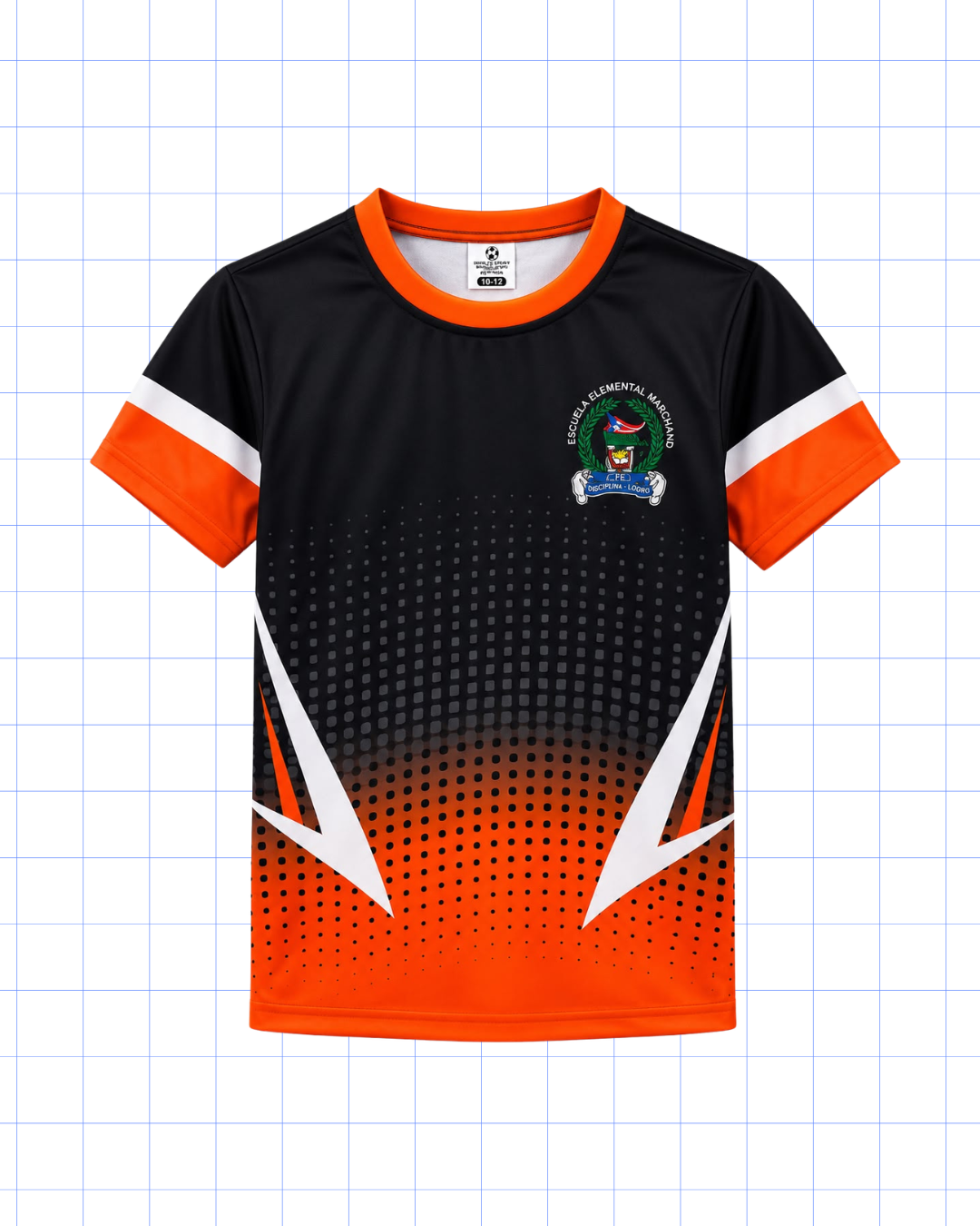 KINDER: CAMISA ANARANJADA