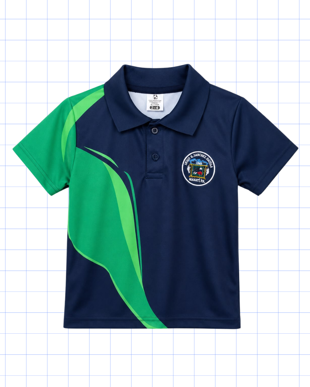KINDER: CAMISA VERDE