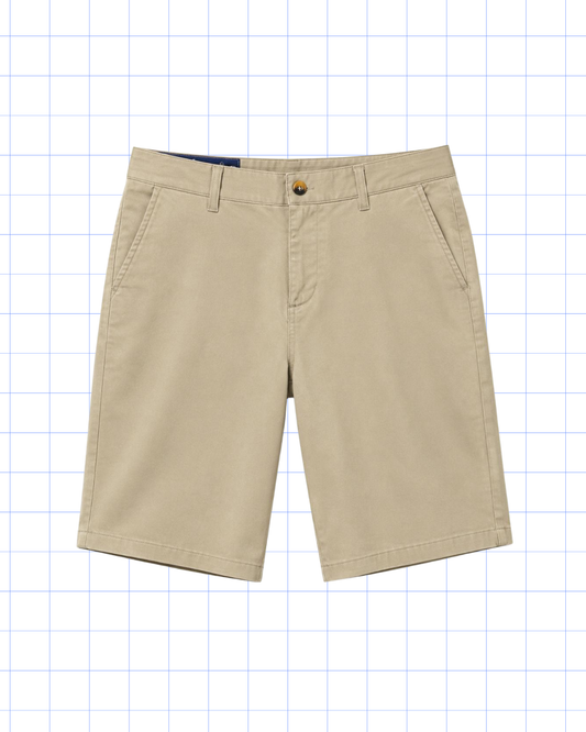 PANTALÓN CORTO CREMA NENAS