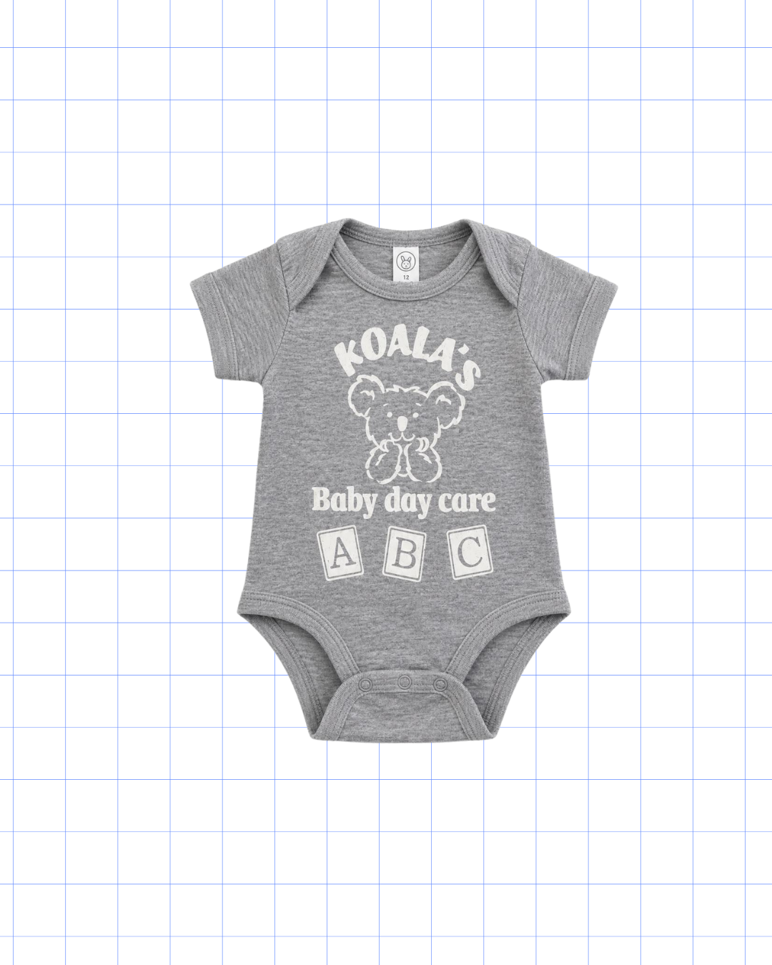 INFANTIL: KIMONO GRIS CON LOGO