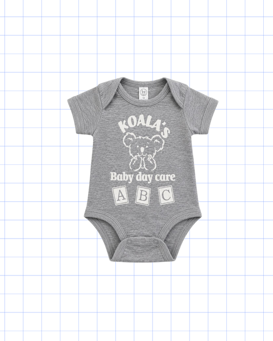 INFANTIL: KIMONO GRIS CON LOGO