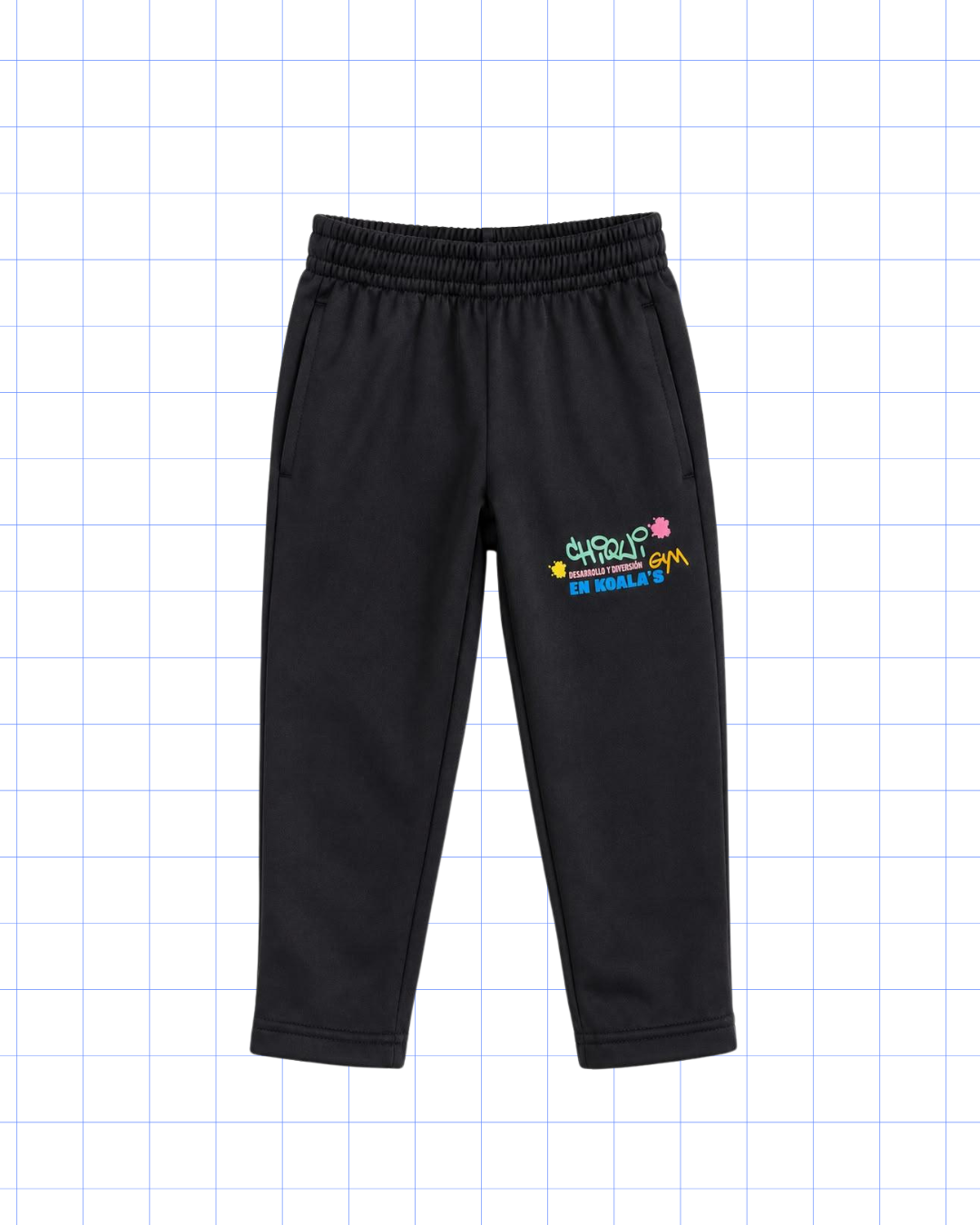 CHIKI GYM (SOLO VIERNES): PANTALÓN DEPORTIVO NEGRO