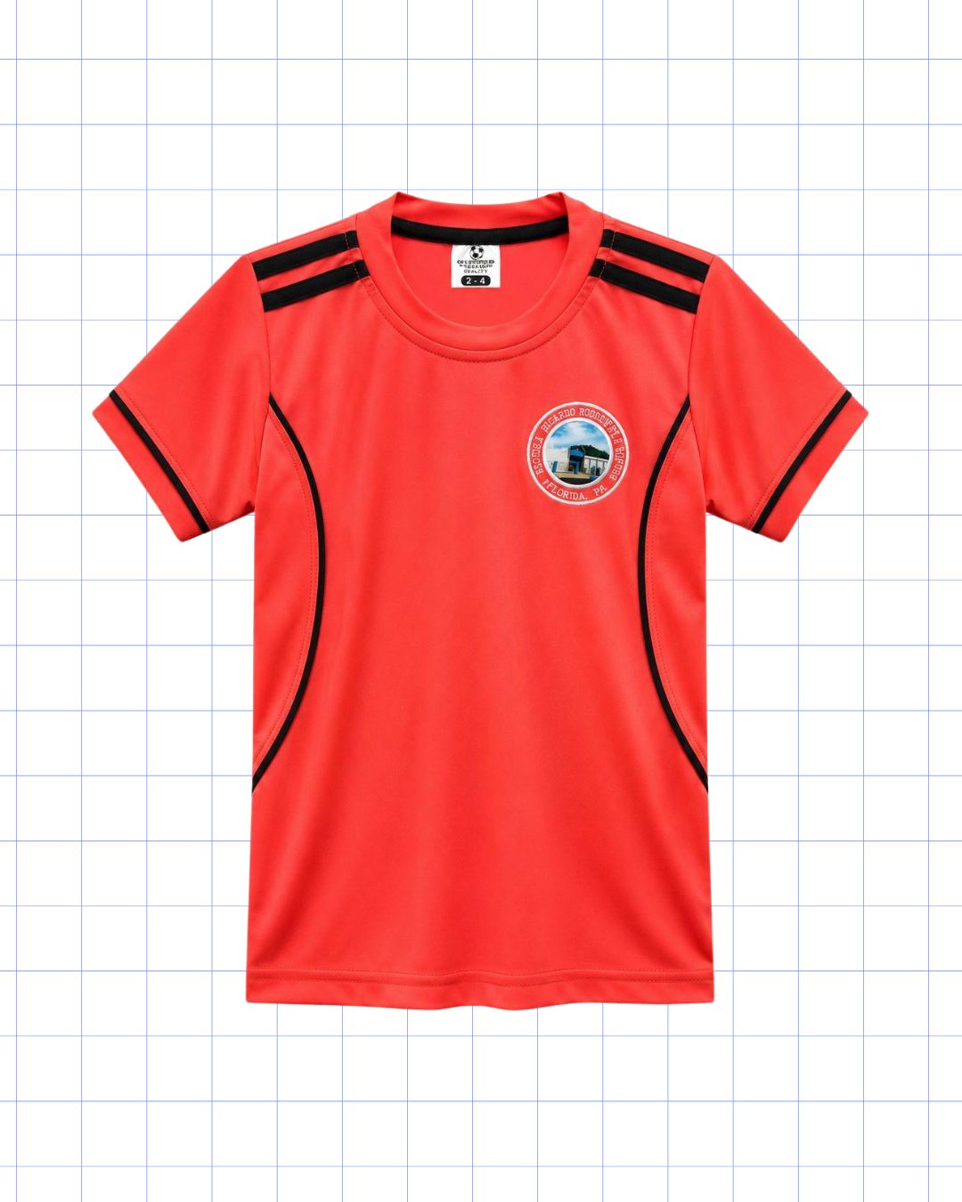 PRIMERO A QUINTO GRADO: CAMISA SALMÓN