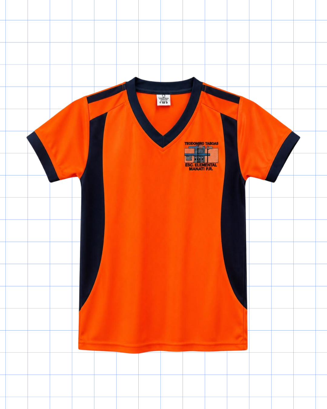 PRIMERO A QUINTO: CAMISA ANARANJADA