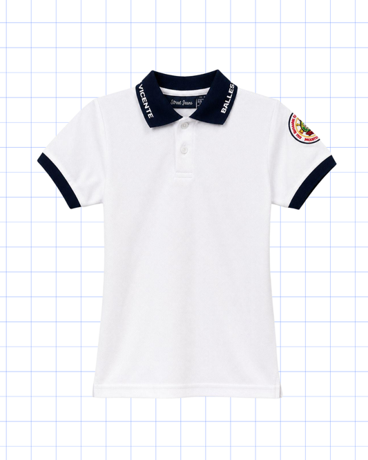 KINDER A OCTAVO GRADO: CAMISA BLANCA