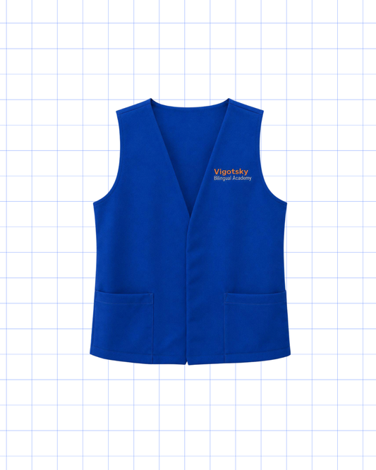 SEXTO A DUODECIMO GRADO:  CHALECO ROYAL BLUE